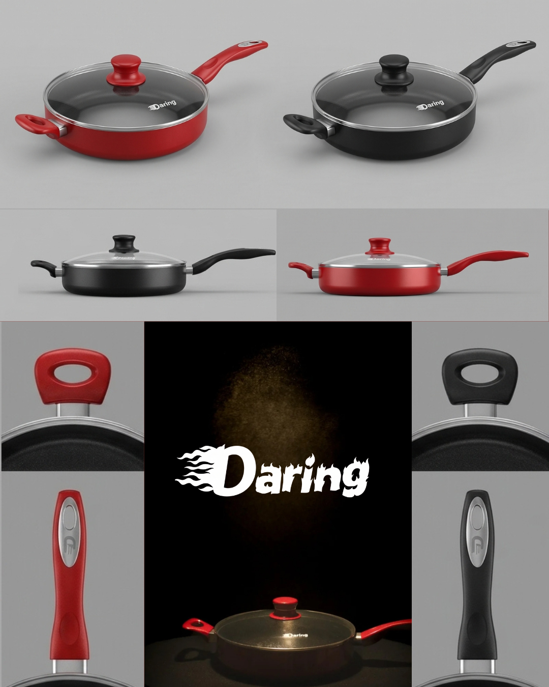 Diseño e ingeniería de la sartén antiadherente Daring