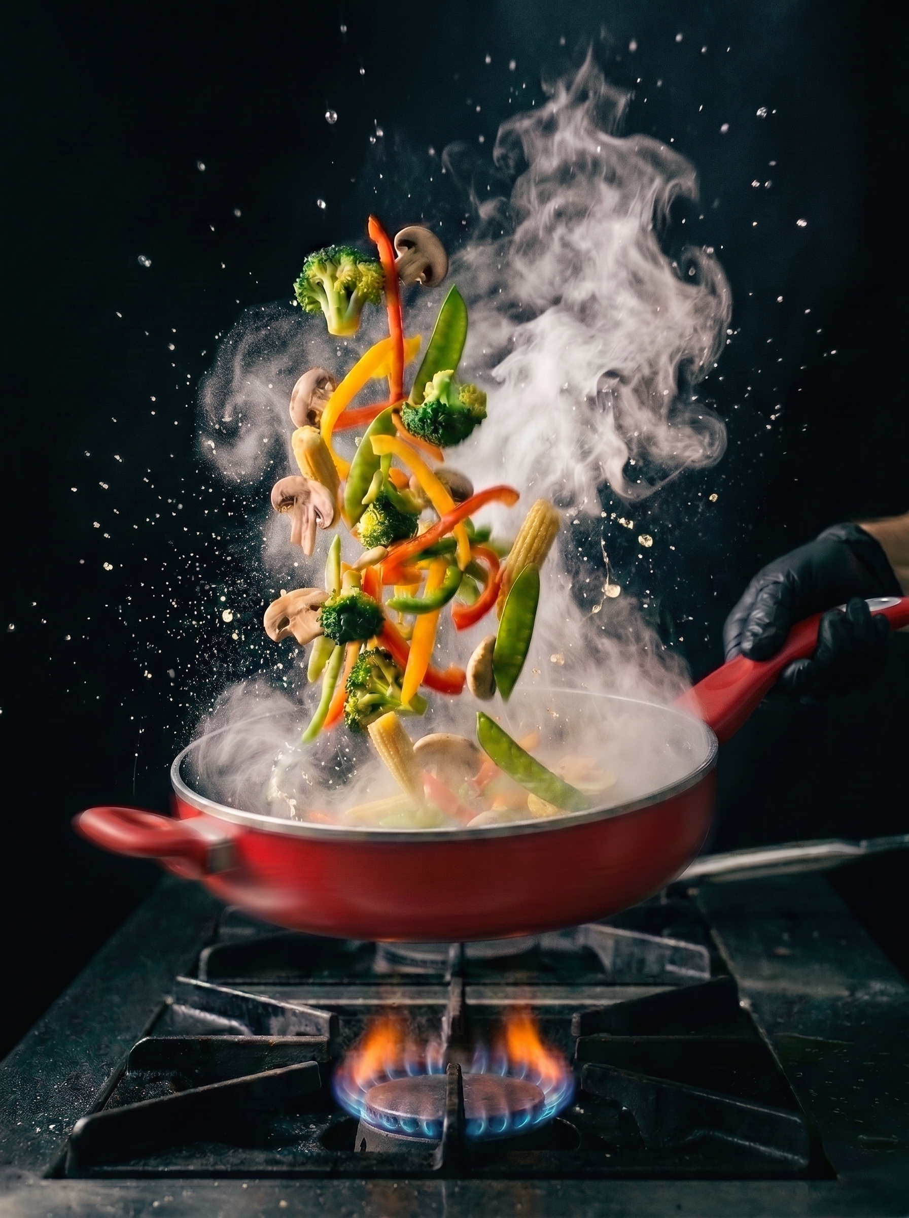 Verduras salteadas en sartén Daring